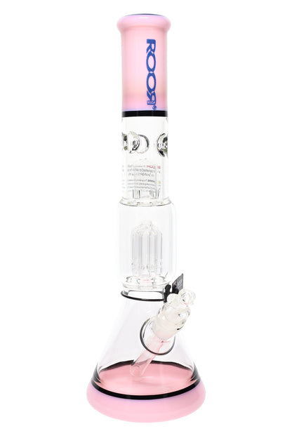 Multicolor Beaker Bong with Tree Perc
