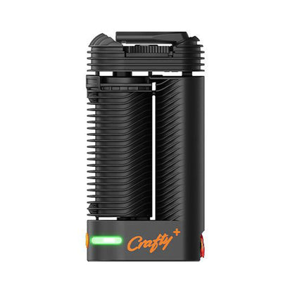 Portable dry herb vaporizer with convection and conduction heating