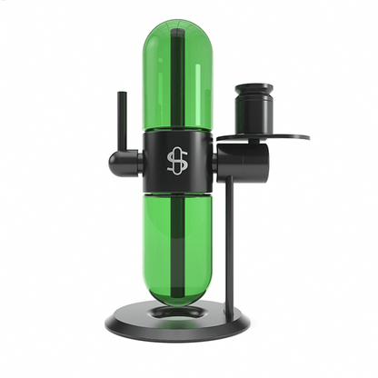 Studenglass single glass globe green 