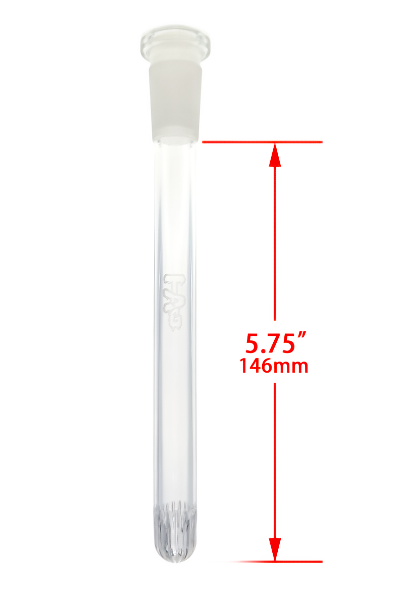 Closed End Rounded Super Slit Showerhead Downstem