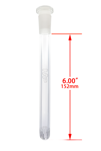 Closed End Rounded Super Slit Showerhead Downstem