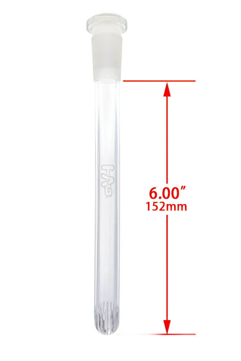 Closed End Rounded Super Slit Showerhead Downstem