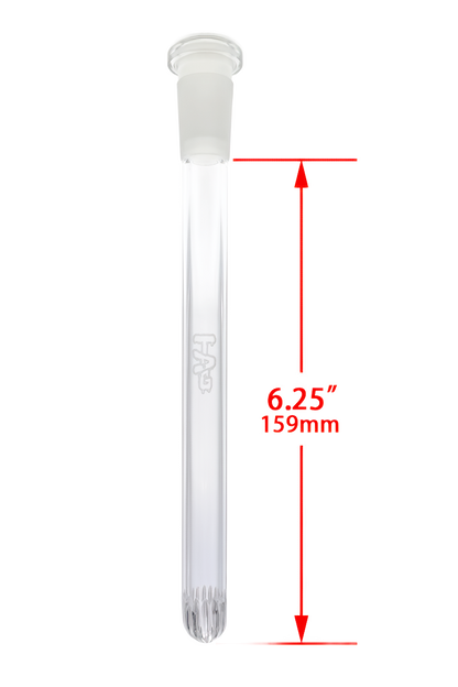 Closed End Rounded Super Slit Showerhead Downstem