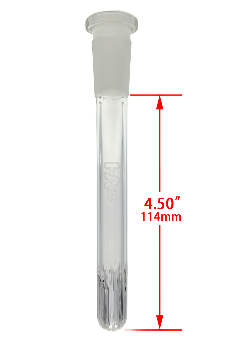 Closed End Rounded Super Slit Showerhead Downstem