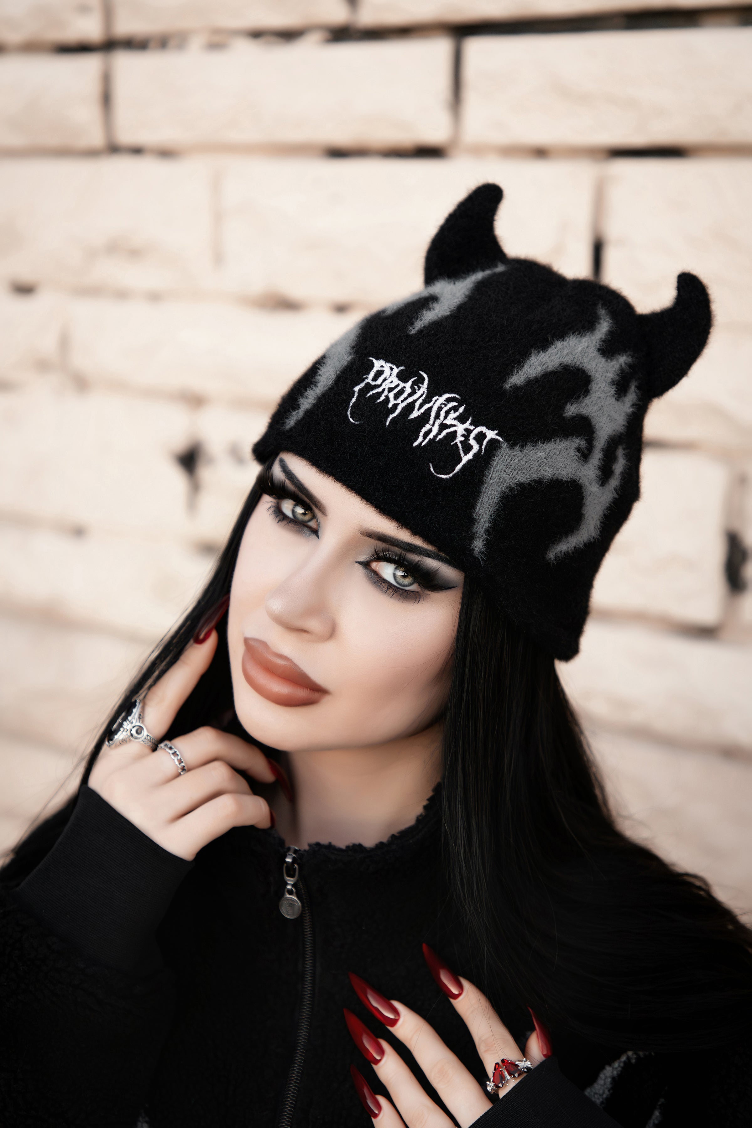 Horn Beanie