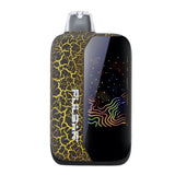 Crackle 6.0 LCD Vape Bar - Obsidian Gold