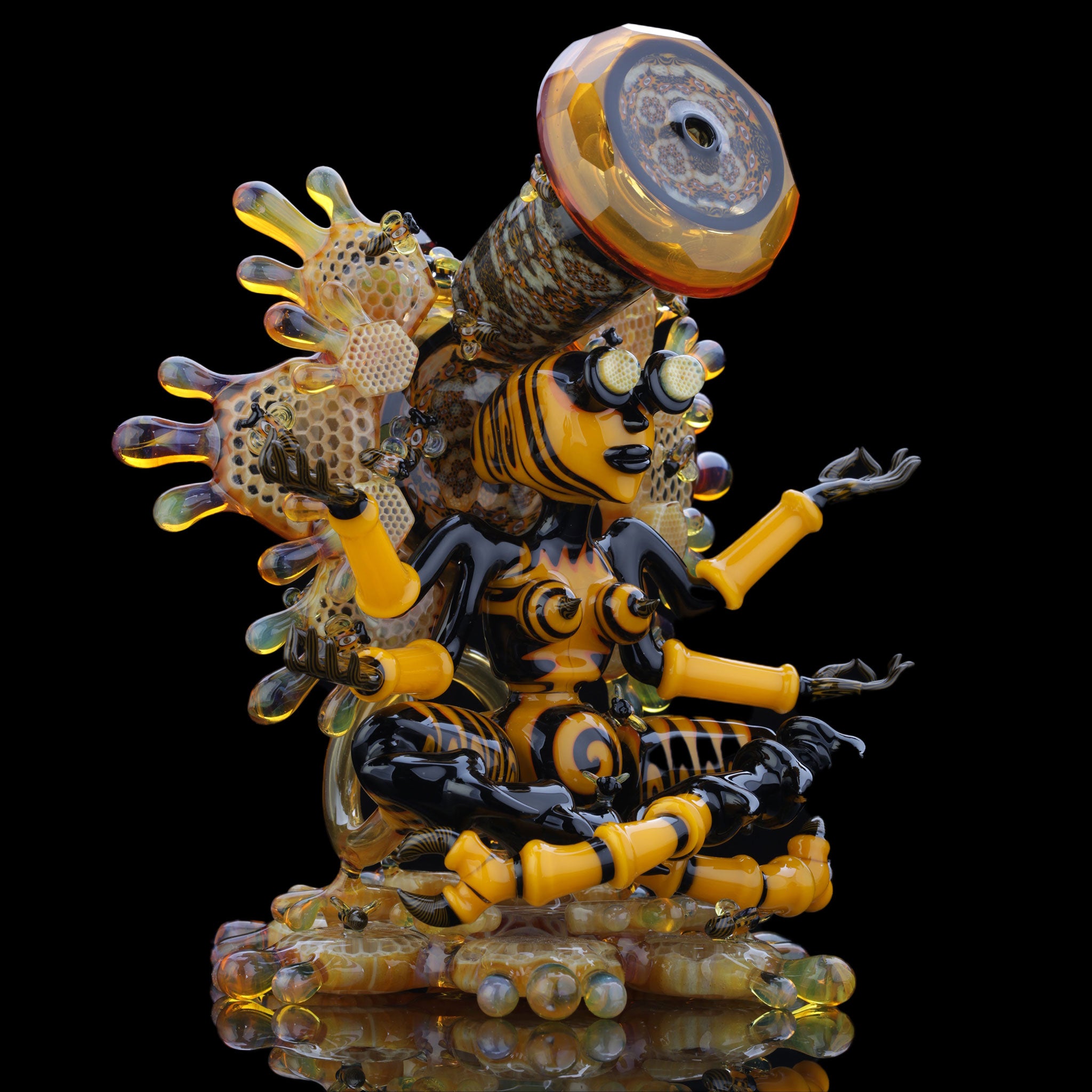 Sitting Honey Bee