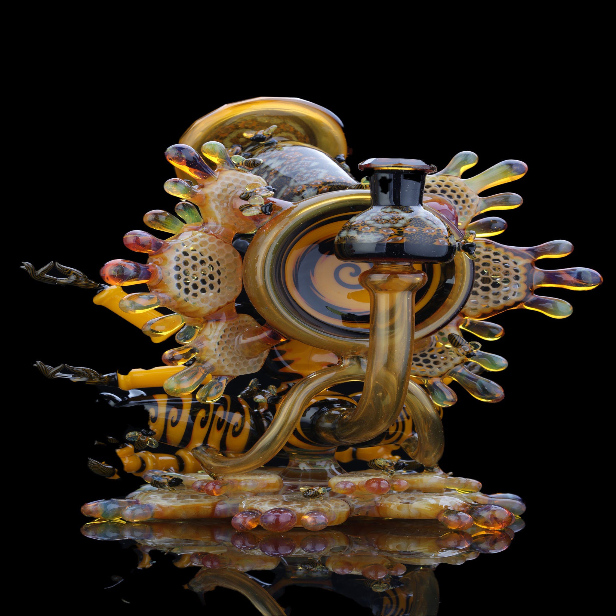 Sitting Honey Bee