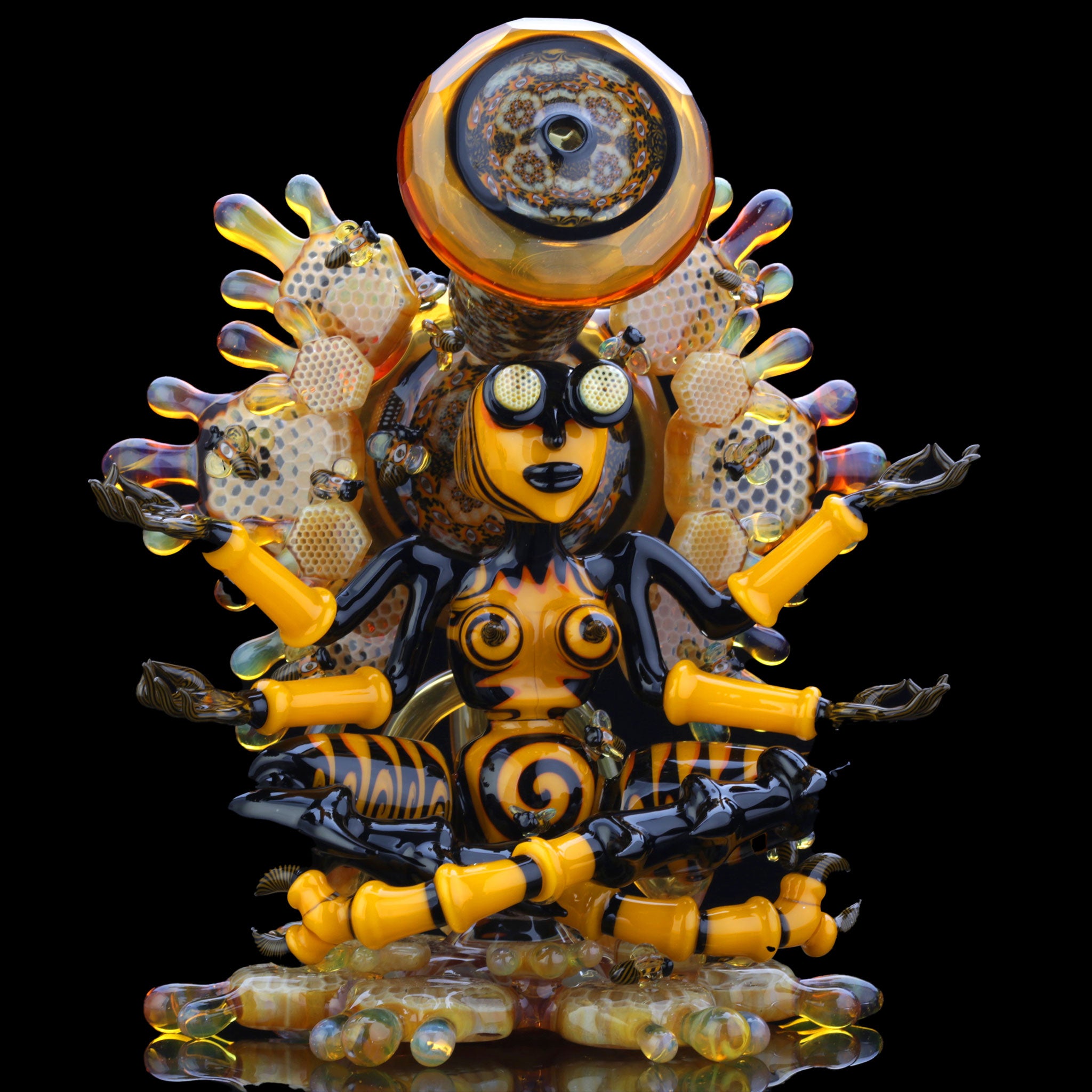 Sitting Honey Bee