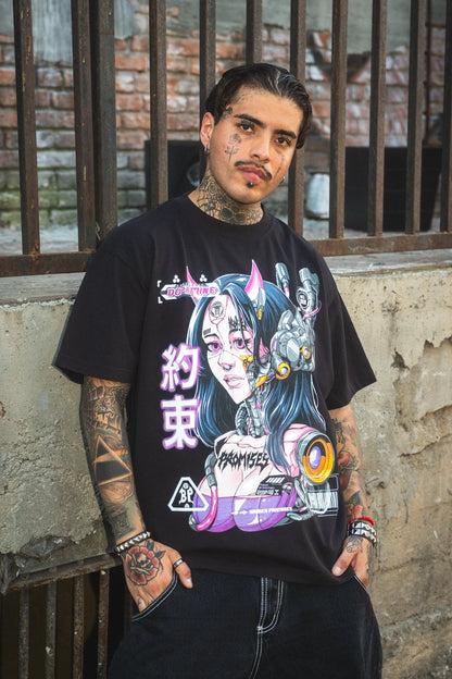 Cyborg Girl Tee
