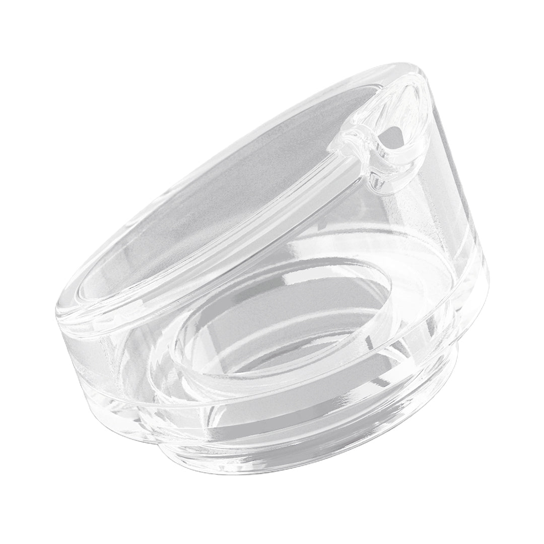 dr.dabber clear glass mouthpiece side