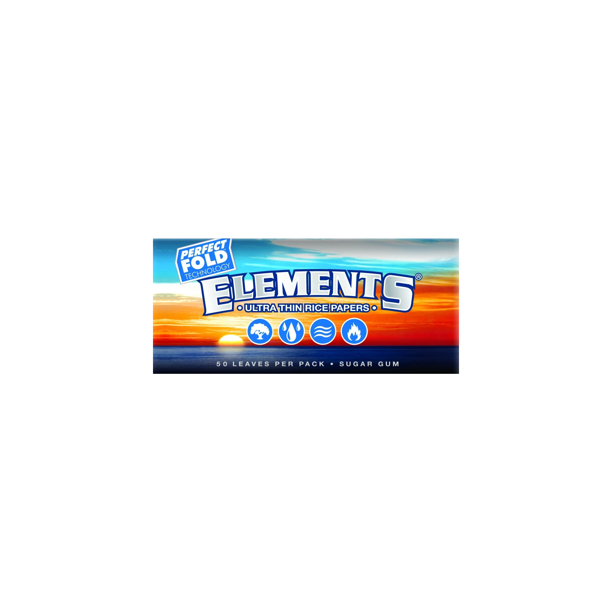 Ultra Thin Perfect Fold 1 1/4 Rice Rolling Papers