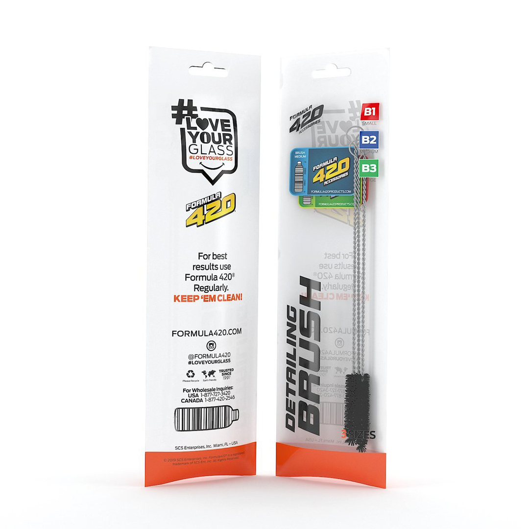 formula 420 detailing brush packing front and back