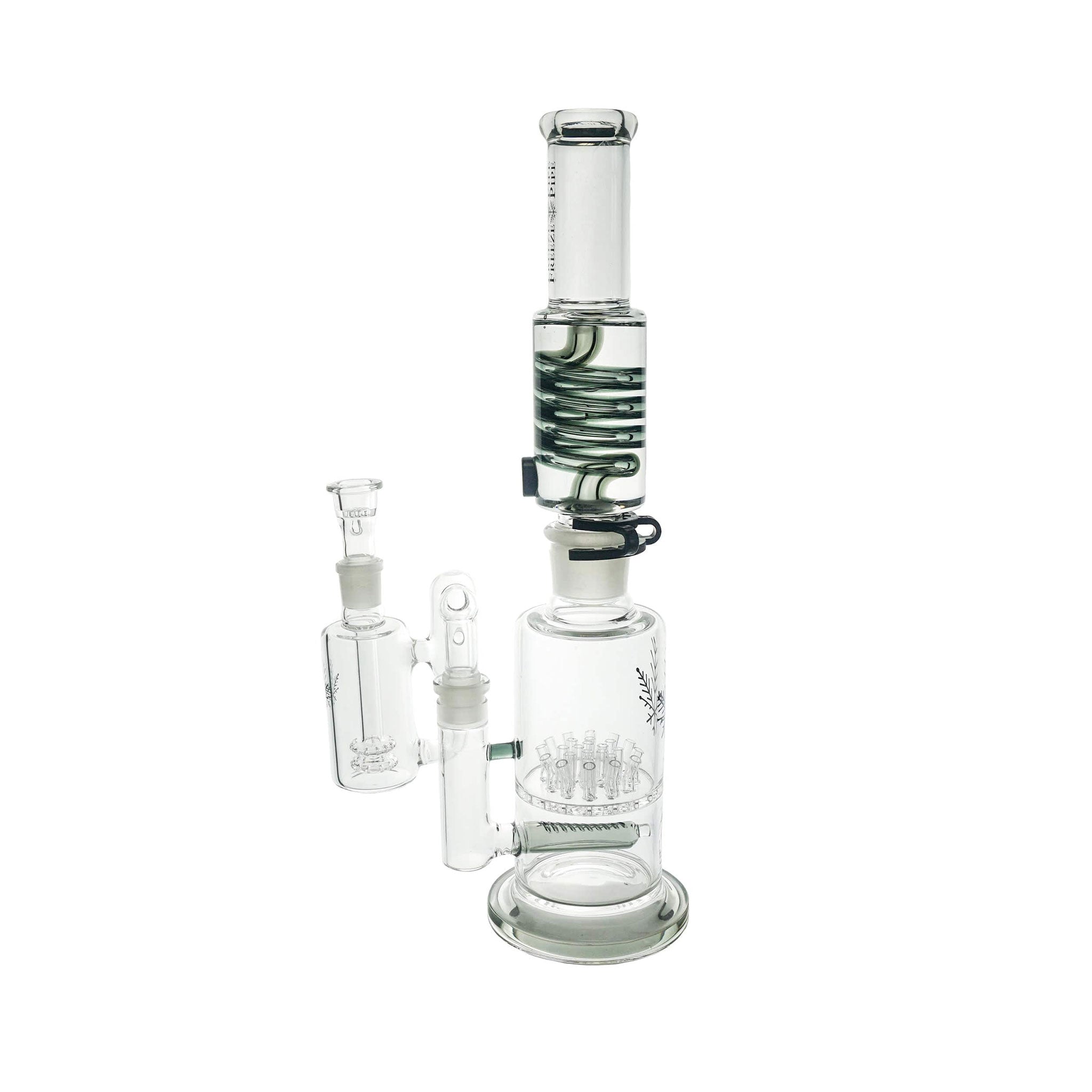 90 degree ash catcher accessory for bongs with female joint connection