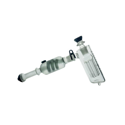 Hammer-style glass bubbler by Freeze Pipe featuring glycerin cooling system