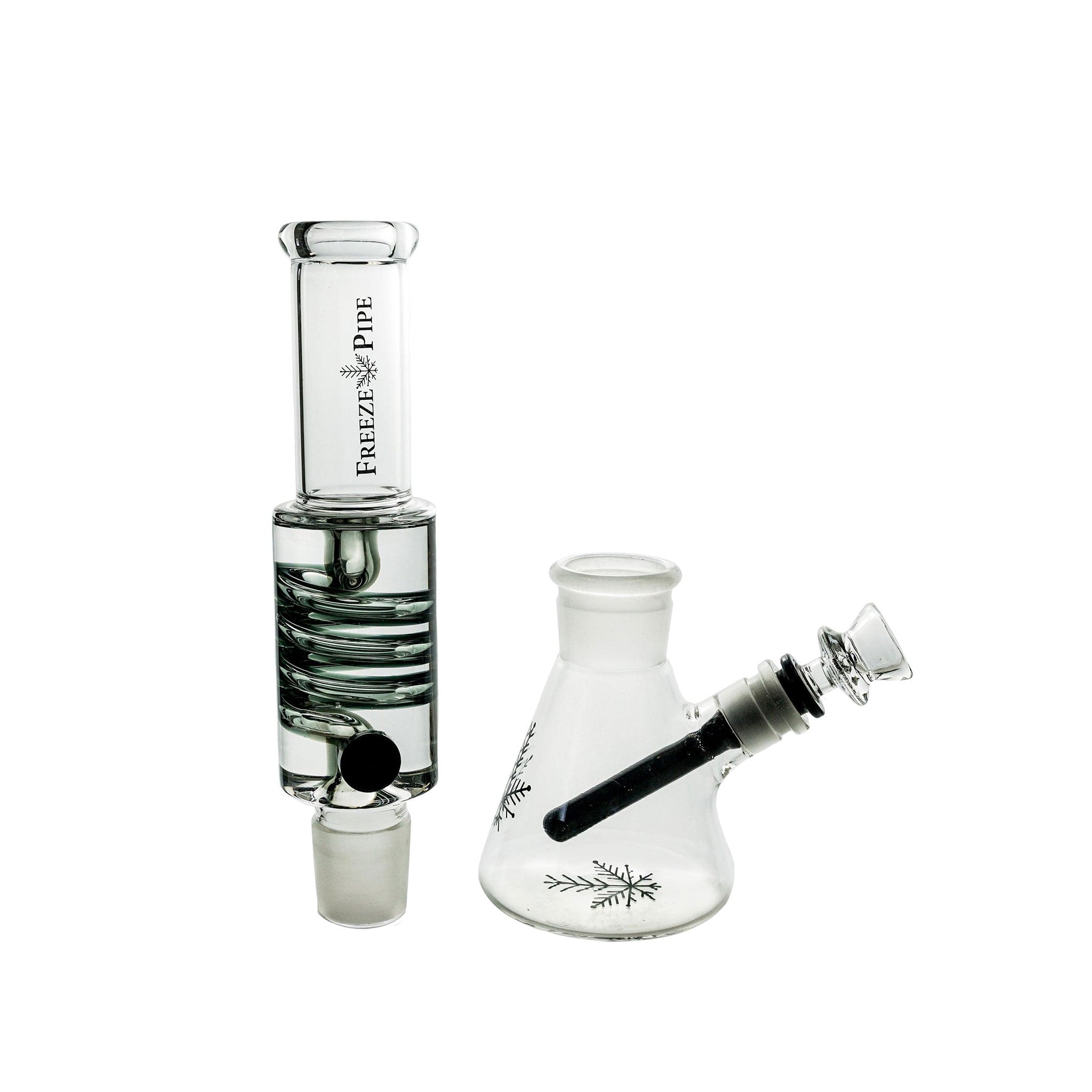 Beaker with glycerin chamber and downstem perc