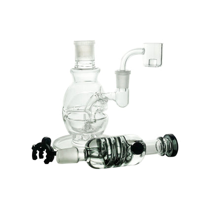 Mini Dab Rig with freezable glycerin coil