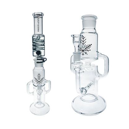 16 inch glass recycler water pipe