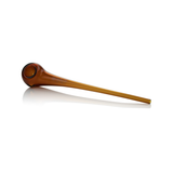 Straight Gandalf Pipe - Amber