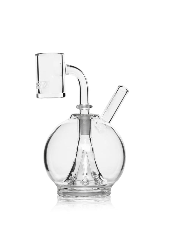 Eclipse mini rig with quartz banger