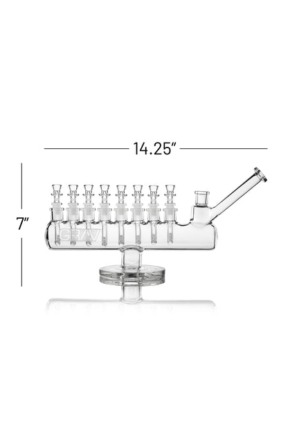 Clear Menorah