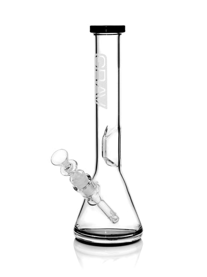 Grav medium beaker water pipe with ice catcher