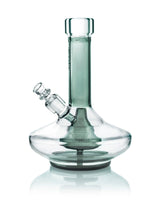 Small Wide Base Water Pipe - Clear