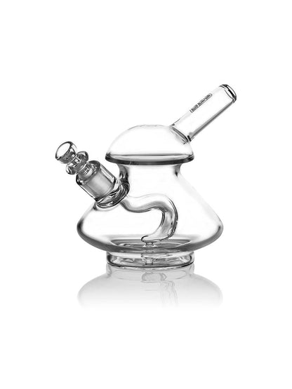 Wobble Bubbler glass water pipe with wobble-proof round base