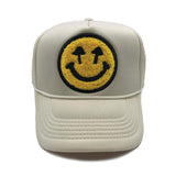 Monochrome Double Blind Trucker Hat - Bone