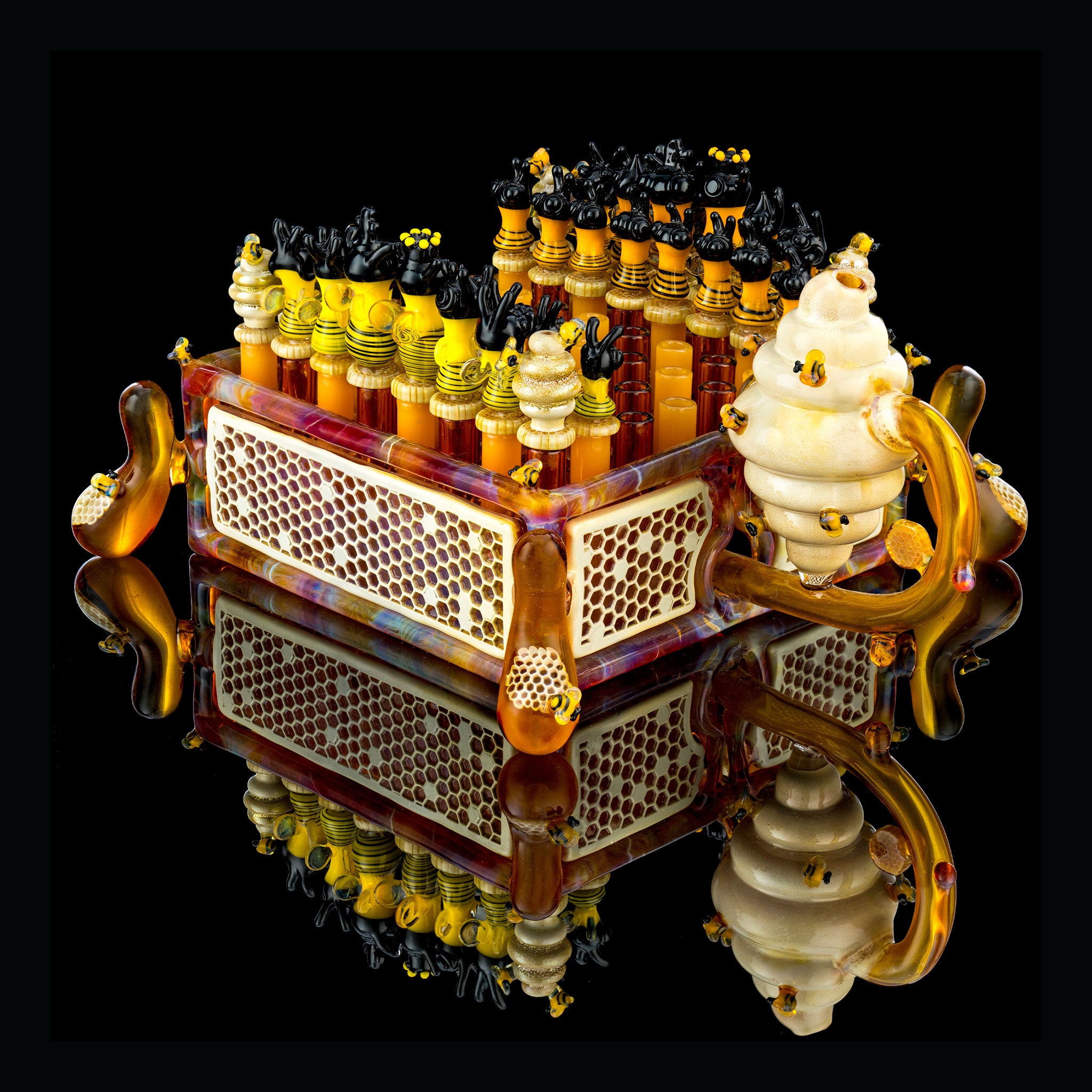 Honey Bee Chess Set