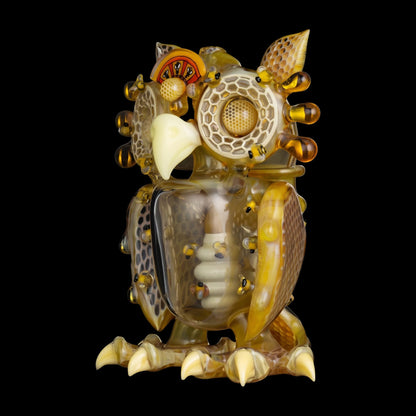 Honey Owl by Joe P x Calm Glass, angled view