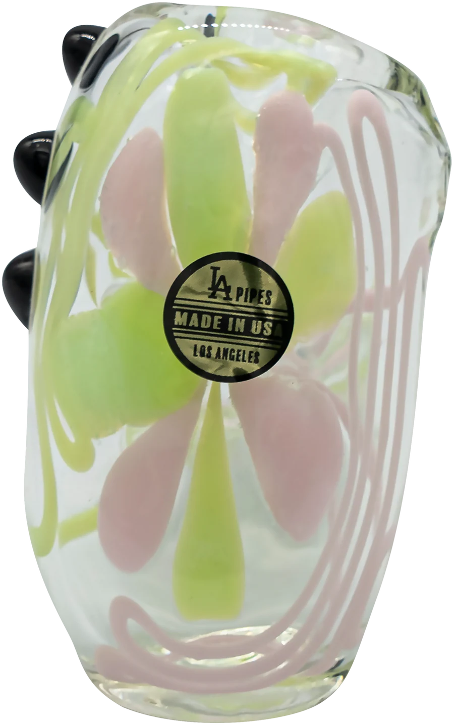 la-pipes-bubble-gum-twist-hammer-pink-green-front