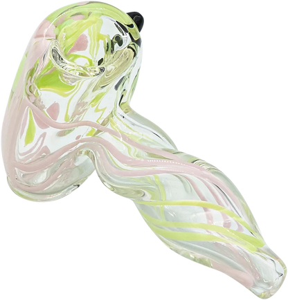 la-pipes-bubble-gum-twist-hammer-pink-green-top-angle
