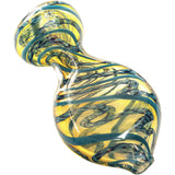 Flat Belly Inside-Out Chillum - Green Hues