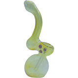 Silver Sherlock Fumed Bubbler - Purple Slime