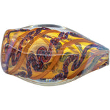 Skipping Stone Inside-Out Chillum - Red Hues