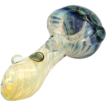 la-pipes-the-hive-honeycomb-blue-yellow-top-angle