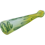 Warrior Piper Inside-Out Chillum - Green