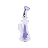Bent Neck Long Pyramid Rig - Purple
