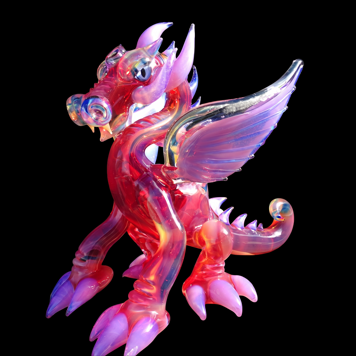 Purple Rainbow Dragon
