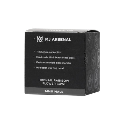 Hobnail Rainbow Bowl