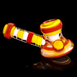 Color Solid Pipe - Red Orange White