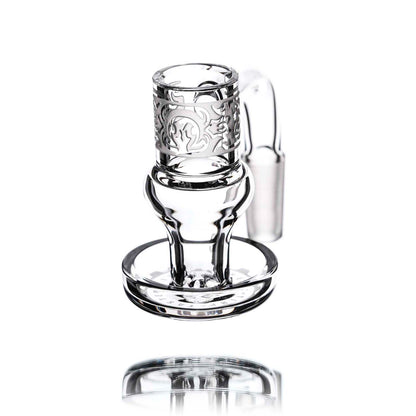 mothership clear heady glass terp taster banger 