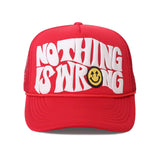 Nothing Is Wrong Trucker Cap - Red