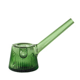 Deco Hand Pipe - Emerald