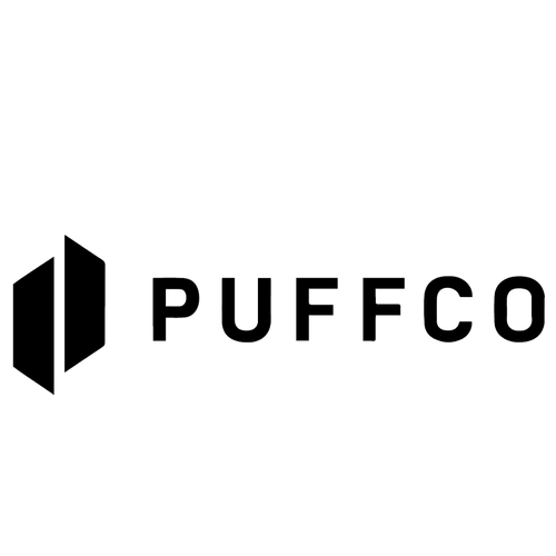 puffco black transparent logo