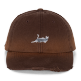 Castanza Dad Hat - Brown Wash