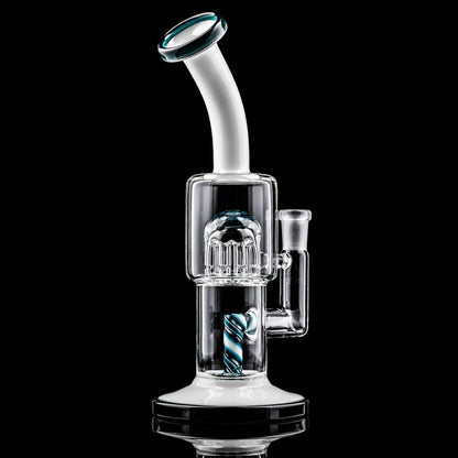 Double Micron Star White Aqua
