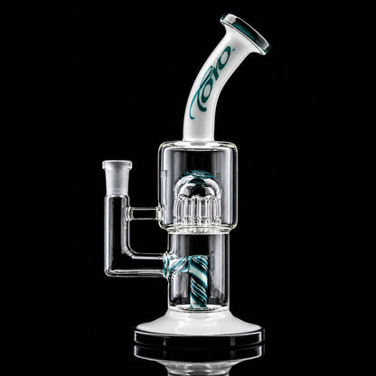 Double Micron Star White Aqua