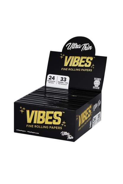 ultra thin king size slim papers with tips slow burn  